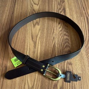 Coach Men’s Leather Belt Size 38